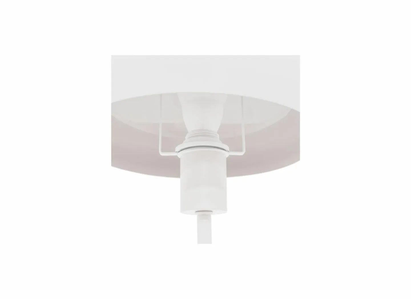 Tafellamp Savio E14 H38cm - glas/staal - beige- Tafellampen