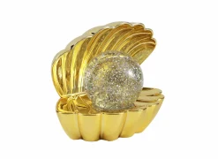 Kinderdecoratie|Decoratieve Accessoires|Tafellamp Shell kunststof - goud