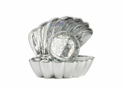 Tafellamp Shell kunststof - zilver- Kinderdecoratie|Decoratieve Accessoires