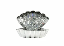 Tafellamp Shell kunststof - zilver- Kinderdecoratie|Decoratieve Accessoires