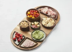 Hapjes|Tapasbord Sharing Ø10x2,5cm - keramiek - iceberg green