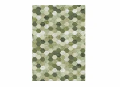 Tapijt Aspero 133x195cm - polyestervezel - groen & multicolor- Tapijten|Tapijten