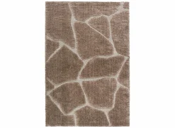 Ragolle Tapijten|Tapijten|Tapijt Madagaskar 133x195cm - polyestervezel - bruin