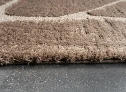 Ragolle Tapijten|Tapijten|Tapijt Madagaskar 133x195cm - polyestervezel - bruin