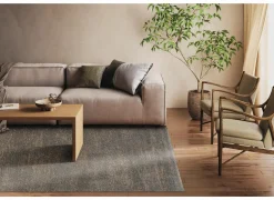 Ragolle Tapijten|Tapijten|Tapijt Medusa 200x200cm - polyestervezel - grijs & bruin