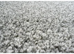 Tapijt Twister 240x300cm - polypropyleen - wit & zilver- Tapijten|Tapijten