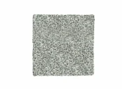 Tapijt Twister 160x160cm - polypropyleen - wit & zilver- Tapijten|Tapijten