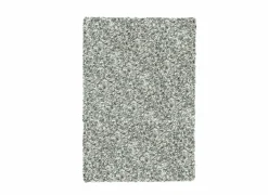 Tapijt Twister 240x340cm - polypropyleen - wit & zilver- Tapijten|Tapijten