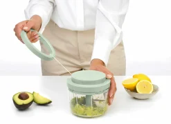 Brabantia Overige|Tasty handmatige hakmolen 13,50x12cm - kunststof - jade green