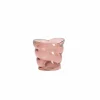 Kaars & Houder|Theelichthouder Malea H9cm - glas - roze