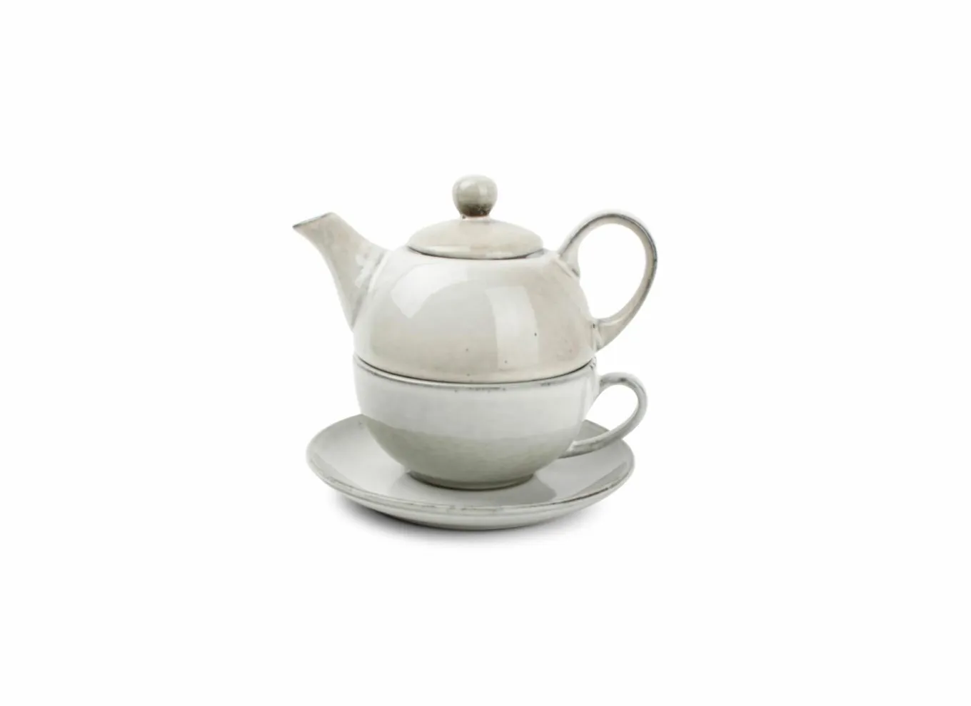 Salt & Pepper Theepotten|Theepot Artisan tea for one 0,34L - keramiek - groen