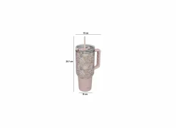 Thermosbeker 1,2L - inox - multicolor- Drinkflessen|Isoleerflessen