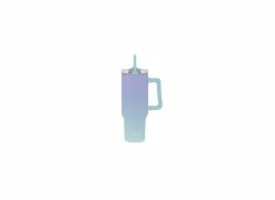 Thermosbeker Travel Mug 1,2L - roestvrij staal - lila/aqua- Drinkflessen|Isoleerflessen