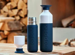 Dopper Drinkflessen|Isoleerflessen|Thermosfles 35 cl - RVS - Donkerblauw