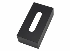 Aquanova Tissuebox Cole zwart- Tissuehouders