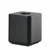 Tissuehouders|Tissuebox 13x13cm - ABS - zwart