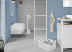 Zack Wc-Rolhouders|Wc-Borstels|Toiletbutler Carvo wit