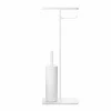 Brabantia Toiletbutler MindSet 12,50x75,50cm - kunststof & staal - mineral fresh white- Wc-Borstels