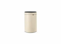 Brabantia Touch Bin 40L soft beige- Vuilnisbakken|Vuilnisbakken