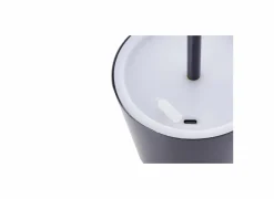 Brilliant Tuinpalen|Tuinpalen|Tuinlamp Xaana Ø11x37cm 4W - metaal - black pearl