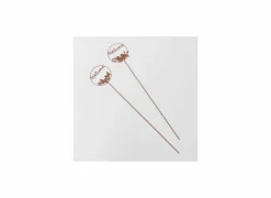 Tuinsteker H99cm - ijzer - bruin- Tuindecoratie