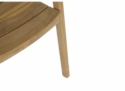 Tuinstoelen|Eetkamerstoelen|Tuinstoel Cato 52x50x80cm - teak massief - naturel