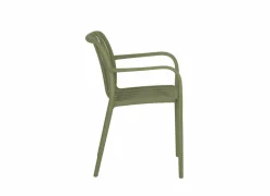 Tuinstoel Cute 46x58x81cm - kunststof - groen- Tuinstoelen