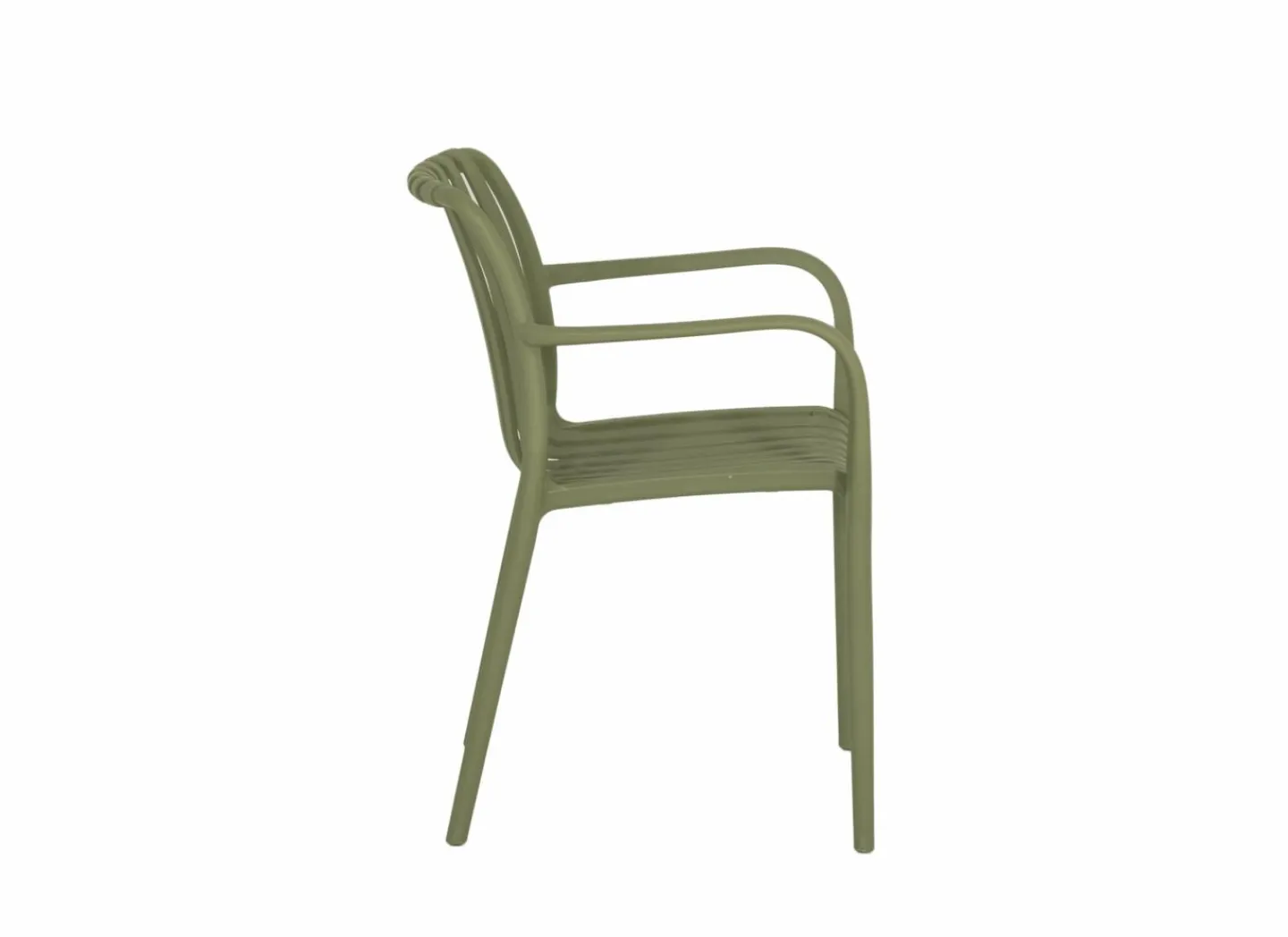 Tuinstoel Cute 46x58x81cm - kunststof - groen- Tuinstoelen