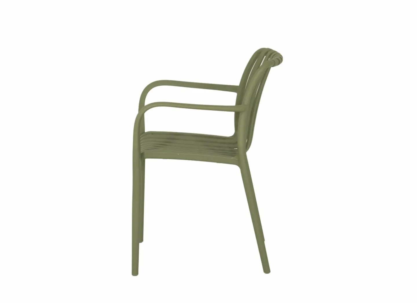 Tuinstoel Cute 46x58x81cm - kunststof - groen- Tuinstoelen