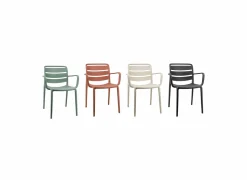 Tuinstoelen|Tuinstoel Matta 60x55x81cm - polypropyleen - terra