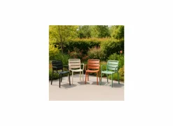 Tuinstoelen|Tuinstoel Matta 60x55x81cm - polypropyleen - terra