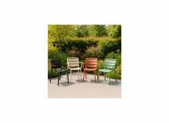 Tuinstoel Matta 60x55x81cm - polypropyleen - groen- Tuinstoelen