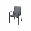 Tuinstoel Party aluminium antraciet- Tuinstoelen
