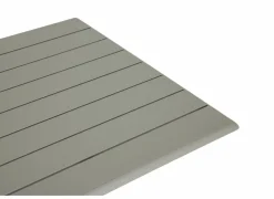 Tuintafels|Tuintafel Lush 70x70x72cm - aluminium - greige
