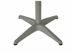 Tuintafels|Tuintafel Lush 70x70x72cm - aluminium - greige