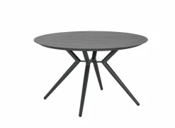 Tuintafel Shore Ø126,5x75cm aluminium antraciet- Tuintafels