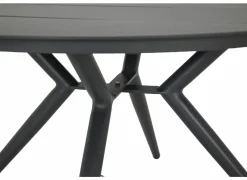 Tuintafel Shore Ø126,5x75cm aluminium antraciet- Tuintafels