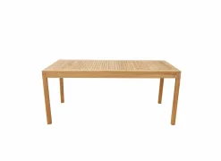 Tuintafel Voodoo 180x90cm - teak massief - naturel- Tuintafels