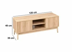 Tv-meubel Abana 120cm - decor - beige- Tv-Meubels|Tv-Meubels