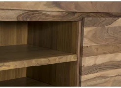 Tv-Meubels|Tv-Meubels|Tv-meubel Carbone 150cm - sheesham massief & decor - naturel