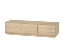 Tv-Meubels|Tv-Meubels|Tv-meubel Caviar 165cm - eik massief & decor - naturel