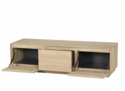 Tv-Meubels|Tv-Meubels|Tv-meubel Caviar 165cm - eik massief & decor - naturel