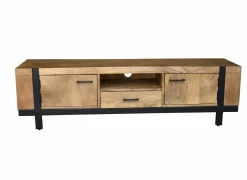 Tv-Meubels|Tv-Meubels|Tv-meubel Chaparral 170cm - mango massief - naturel