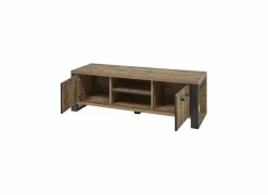 Tv-meubel 157cm - decor - bruin & zwart- Tv-Meubels|Tv-Meubels