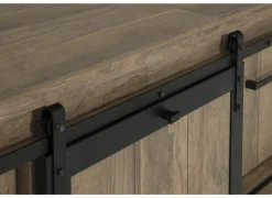 Tv-Meubels|Tv-Meubels|Tv-meubel 179cm - decor - old teak & matt black