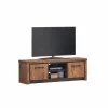 Tv-meubel Ensor 150cm - decor - acacia & black concrete- Tv-Meubels|Tv-Meubels