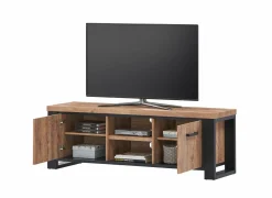 Tv-meubel Estrella 160cm - decor - industrial oak- Tv-Meubels|Tv-Meubels