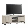 Tv-meubel Eureka 145cm - decor - natural oak & black- Tv-Meubels|Tv-Meubels