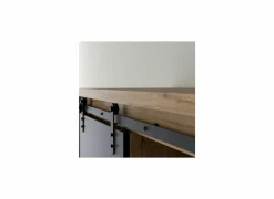 Tv-meubel Kaszimiro 163cm - decor - waterford eik & zwart- Tv-Meubels|Tv-Meubels