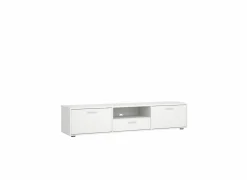 Tv-meubel Media 177cm - melamine - wit- Tv-Meubels|Tv-Meubels